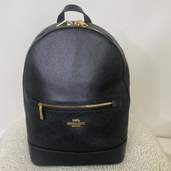 Coach Bags Nwt Coach Kenley Large Backpack Black Poshmark
